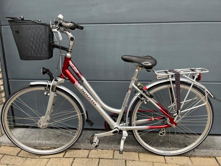 Sparta damesfiets, Fietsen en Brommers, Fietsen | Dames | Damesfietsen, Zo goed als nieuw, Sparta, Versnellingen, Minder dan 47 cm