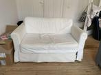 Canapé lit IKEA (blanc), Gebruikt, Wit, Ophalen, Tweepersoons