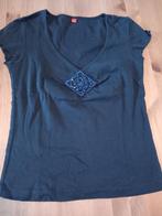 T-shirt Esprit maat M, Maat 38/40 (M), Zwart, Ophalen of Verzenden, Korte mouw