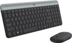 Draadloos toetsenbord + muis combo Logitech MK470 Slim, Computers en Software, Logitech G, Ophalen of Verzenden, Draadloos, Multimediatoetsen