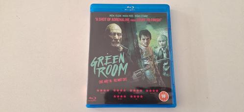 Green Room (2015) (Blu-ray) UK import Nieuwstaat, CD & DVD, Blu-ray, Comme neuf, Horreur, Envoi