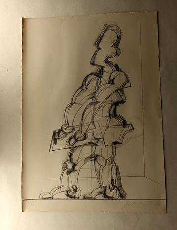 Kunst litho - G. Roth ('76) - Radierungen O.T. (2) beschikbaar voor biedingen