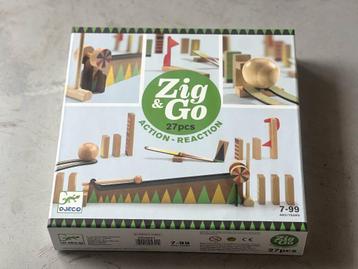 Zig & Go 27pcs DJECO jeu bois beschikbaar voor biedingen