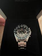 Seiko Chrono SS new link bracelet navy 100M, Handtassen en Accessoires, Horloges | Heren, Ophalen, Zo goed als nieuw
