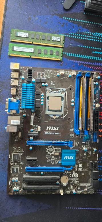 Moederbord + intel i7 4770 + 16GB ram beschikbaar voor biedingen