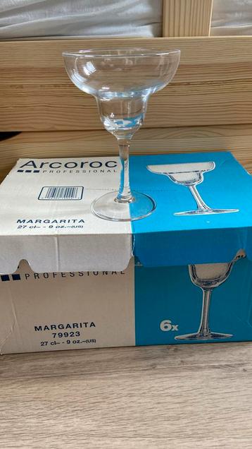 6 verres Margarita Arcoroc