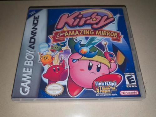Kirby & The Amazing Mirror Game Boy Advance GBA Game Case, Games en Spelcomputers, Games | Nintendo Game Boy, Zo goed als nieuw