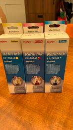 Refill ink ecotank printer . 3kleuren ., Ophalen, Nieuw