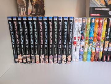 Mangas ( bleach, clack clover , one punch man ....) beschikbaar voor biedingen