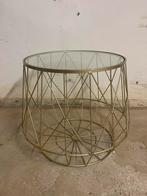 Bijzettafel 2 x, Ophalen, Zo goed als nieuw, Rond