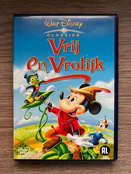 Vrij en Vrolijk (Disney Classics), CD & DVD, DVD | Films d'animation & Dessins animés, Enlèvement ou Envoi
