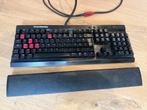 corsair steelseries K70 mechanisch toetsenbord, Informatique & Logiciels, Clavier gamer, Azerty, Enlèvement, Utilisé