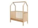 Lit bébé BOPITA avec matelas, Sommier à lattes, 70 à 85 cm, 140 à 160 cm, Utilisé