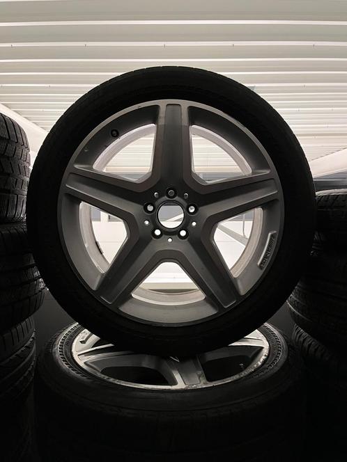 4x Mercedes ML- Klasse velgen + zomerbanden bridgestone 265-, Auto-onderdelen, Banden en Velgen, Banden en Velgen, Zomerbanden