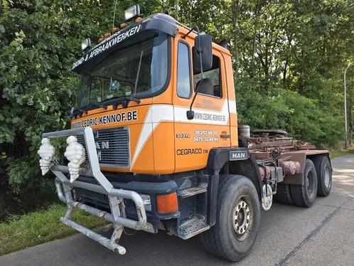 MAN 33.372 6x4 / STEEL suspension LAMES (bj 1993), Auto's, Vrachtwagens, Bedrijf, MAN, Diesel, Handgeschakeld, Achterwielaandrijving