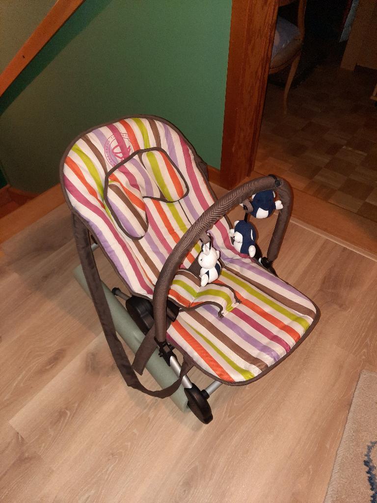 Babyrelax, Kinderen en Baby's, Wipstoeltjes, Gebruikt, Schommelstoel, Verstelbaar, Ophalen