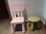 Ikea Mammut stoeltje + krukje, Kinderen en Baby's, Ophalen, Gebruikt