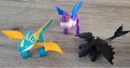 How to train your dragon: 3 draakjes, Verzamelen, Poppetjes en Figuurtjes, Ophalen of Verzenden, Zo goed als nieuw