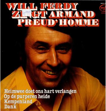Vinyl, LP   /   Will Ferdy – Will Ferdy Zingt Armand Preud'H