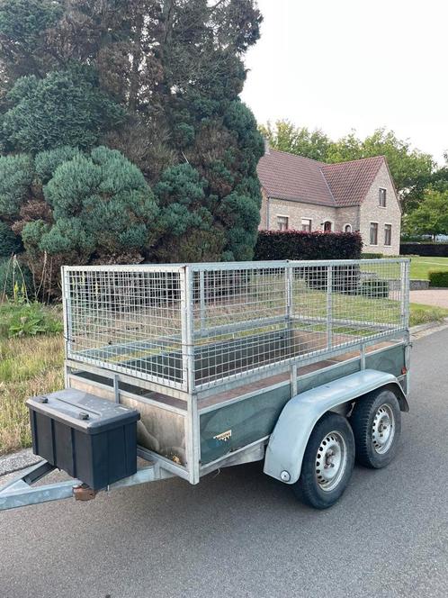 Dubbelas aanhangwagen loofrekken, Auto diversen, Aanhangers en Bagagewagens, Ophalen