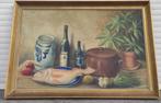 Huile sur toile nature morte aux poisson signe p roels, Enlèvement