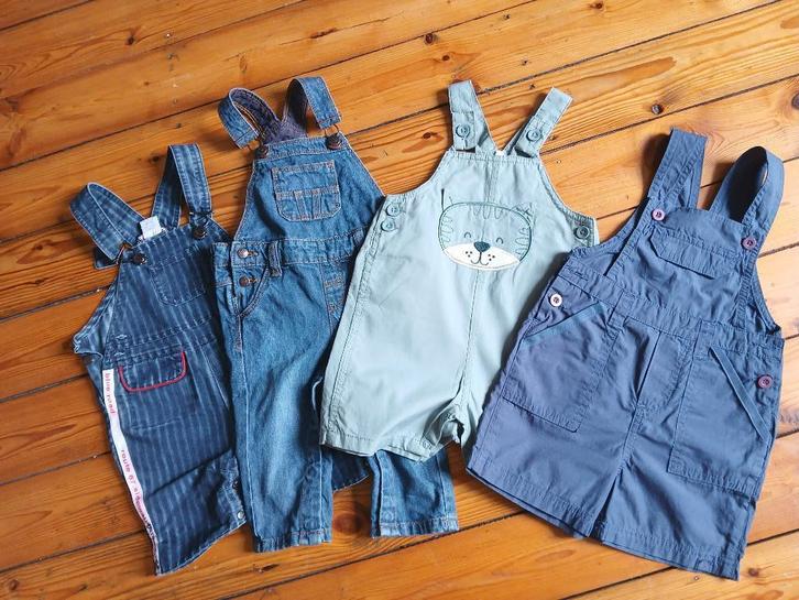 Lot salopettes enfant 6 à 24 mois, Kinderen en Baby's, Kinderkleding | Kinder-kledingpakketten, Zo goed als nieuw, Ophalen of Verzenden