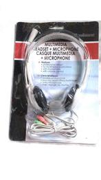 Casques avec micro , neuf, Enlèvement ou Envoi, Microphone repliable, Neuf, Filaire