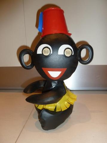 Figurine, mascotte gonflable BANANIA - 1950 - Objet de colle