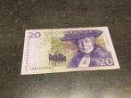Zweden 20 Kronen, Ophalen of Verzenden