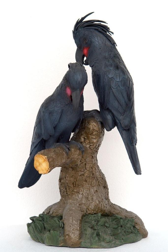 Hyacinth Macaw Lover – Papegaai Hoogte 92 cm, Verzamelen, Dierenverzamelingen, Nieuw, Ophalen