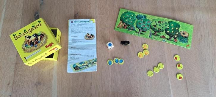 Kleine Boomgaard, Hobby en Vrije tijd, Gezelschapsspellen | Bordspellen, Gebruikt, Een of twee spelers, Drie of vier spelers, Reisspel