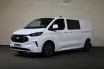 Ford Transit Custom 2.0 TDci 170pk L2 H1 Limited DC Airco Na, Auto's, Automaat, Wit, Diesel, Parkeersensor