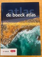 De Boeck atlas - bijdruk 2023, Boeken, Overige atlassen, Ophalen of Verzenden, Zo goed als nieuw, Wereld