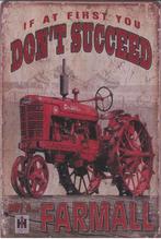 Retro Metalen Sierbord - Farmall, Ophalen of Verzenden, Nieuw