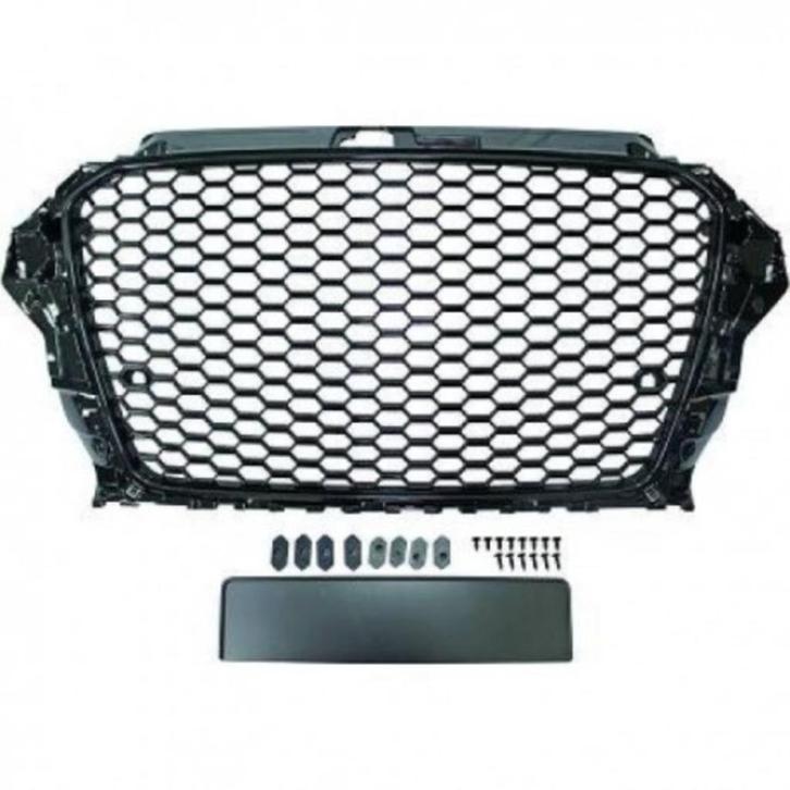 LOOK RS Grille Grille voor Audi A3 2012+ zwart, Auto diversen, Tuning en Styling, Ophalen