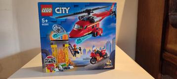 Lego City 60281 - L'hélicoptère de secours des pompiers