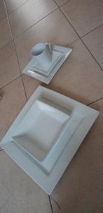 Vierkant servies Cosy en trendy compleet, Ophalen, Nieuw