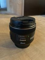 Canon EF 35mm F2 IS USM, Comme neuf, Enlèvement, Lentille standard