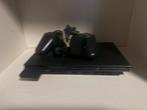 Black PS2 slim, Ophalen of Verzenden, Zo goed als nieuw, Slim