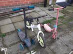 Lot trottinette et ....., Fietsen en Brommers, Ophalen, Gebruikt, Overige typen