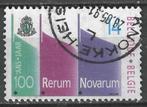 Belgie 1991 - Yvert/OBP 2408 - 100 Jaar Rerum Novarum (ST), Timbres & Monnaies, Timbres | Europe | Belgique, Affranchi, Envoi