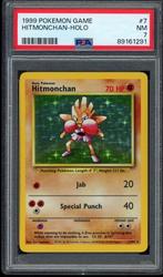 Hitmonchan Holo PSA 7 - 7/102 - Base Set 1999, Foil, Losse kaart, Zo goed als nieuw, Verzenden