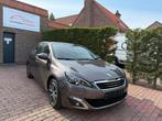 Peugeot 308 1.2 benzine 2015 Navi-Led- Trekhaak Garantie, Stof, 1199 cc, Euro 6, Zwart