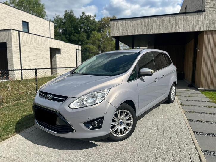 FORD GRAND C-MAX 1.6 BENZINE FULL OPTION GEKEURD VV!, Auto's, Ford, Particulier, C-Max, Cruise Control, Benzine, Ophalen