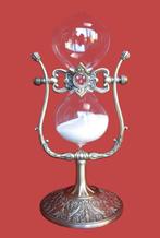 Grote aparte pewter zandloper 30 min, Antiquités & Art, Enlèvement ou Envoi