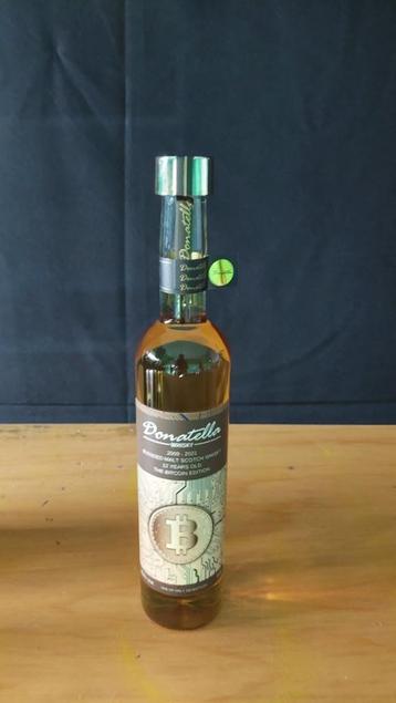 Wisky Donatelle Bitcoin 12y, Enlèvement ou Envoi, Neuf, Autres types
