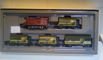 Vend train de désherbage CFL Marklin réf. 2846 en boîte d'or, Enlèvement ou Envoi, Courant alternatif, Comme neuf, Set de Trains