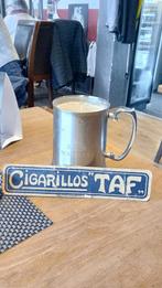 Tabac ancienne petite pub cartonnée Cigarillos TAF, Collections, Utilisé, Enlèvement ou Envoi