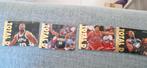 Fleer 95- lot 4 cartes vintage série "total D"- etat neuf !, Hobby en Vrije tijd, Verzamelkaartspellen | Overige, Ophalen of Verzenden