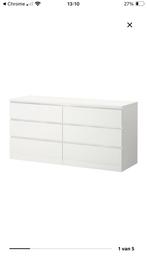 Malm ladenkast, Huis en Inrichting, Kasten | Ladekasten, 5 laden of meer, Ophalen, Zo goed als nieuw